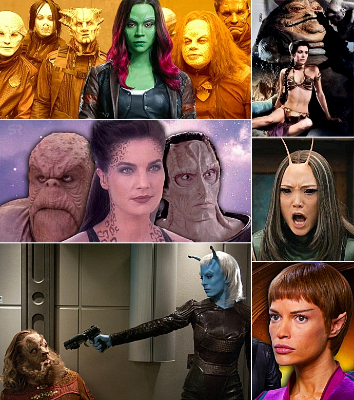 Various sci-fi aliens