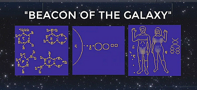 A Beacon in the Galaxy